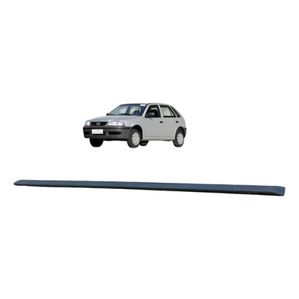 Pestana Friso Traseira Esquerda Volkswagen Gol G3 2003 2004 Preto
