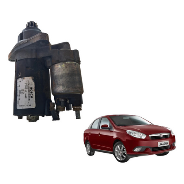 Motor Arranque  Grand Siena Strada Linea 1.6 Etork 2010 2014
