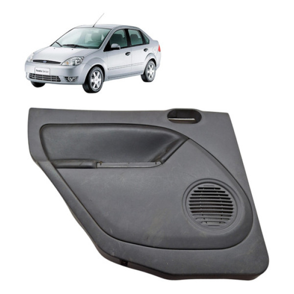 Forro Porta Traseira Esquerda Ford Fiesta Sedan 2007