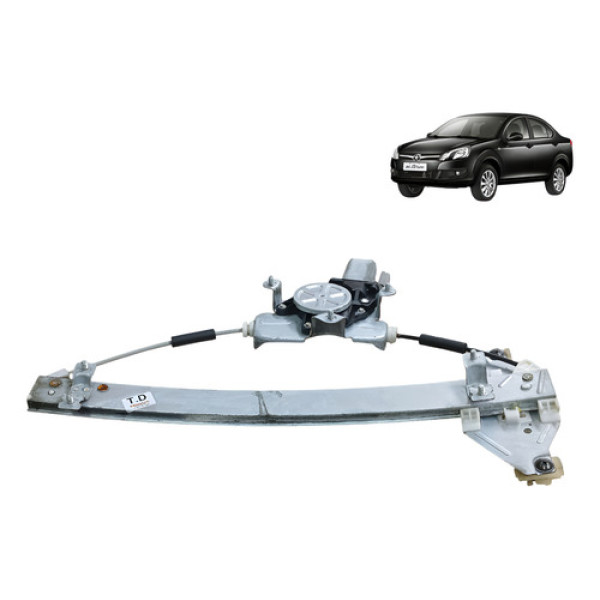 Maquina Vidro Traseira Direita Jac J3 1.4 2011