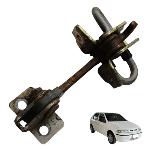 Limitador Porta Traseira Esquerda Fiat Palio 1.3 2003 Usado Cinza