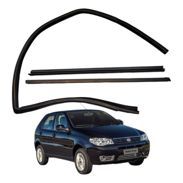 Kit Pestana Diant Esquerda Fiat Palio 4p 2007 2008