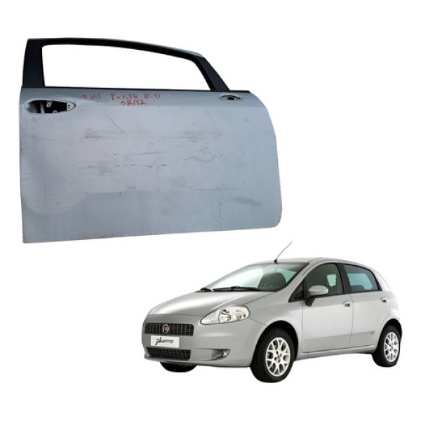 Porta Dianteira Direita  Fiat Punto 2008 2012 4p Dianteira Direita