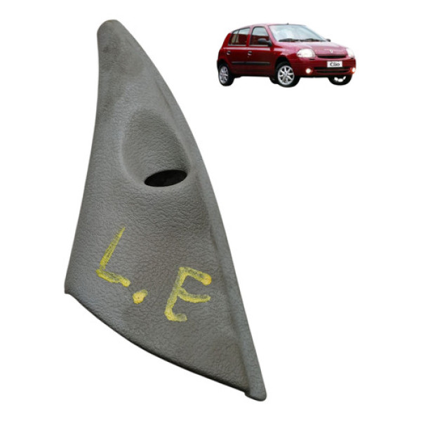 Moldura Retrovisor Esquerdo Renault Clio 1.0 16v 2003 2005