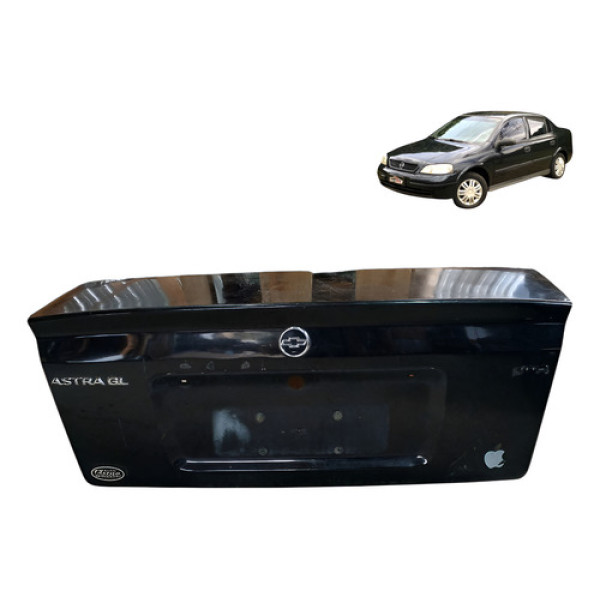 Tampa Porta Mala Chevrolet Astra Gl Sedan 1.8 1999 Detalhe Preto