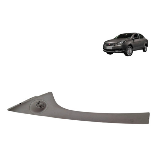 Moldura Acabamento Esquerda Parabrisa Fiat Grand Siena 2016