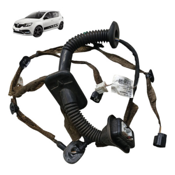 Chicote Porta Dianteira Direita Sandero 1.0 3cc 2015 2019