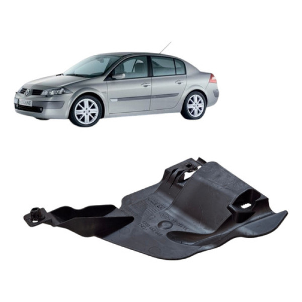 Protetor Fechadura Traseira Esquerda Renault Megane 2008 1.6