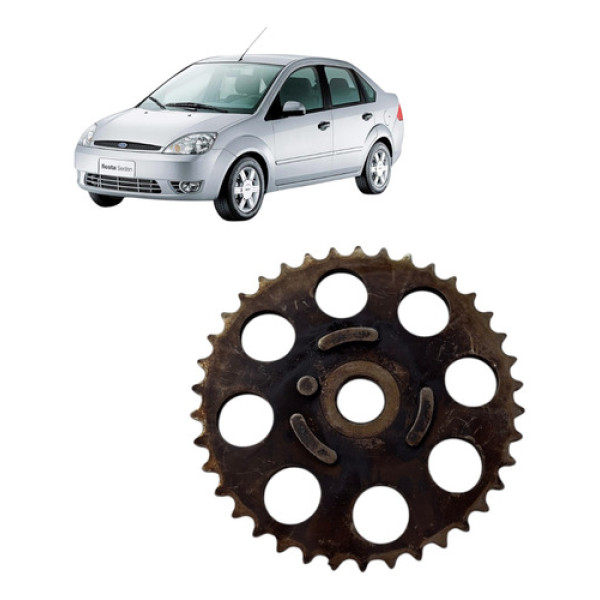 Polia Comando Valvula Ford Fiesta 2007 1.6 8v Zetec Flex