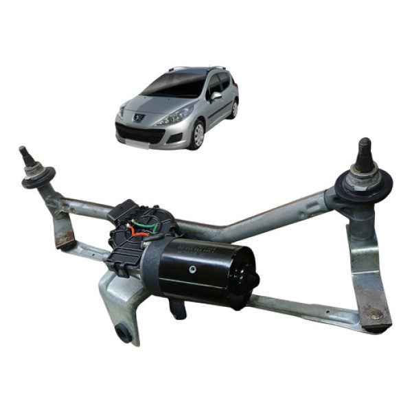 Motor Limpador Parabrisa Peugeot Sw 207 1.4 2010 2011