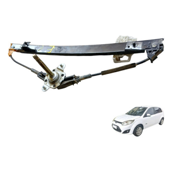 Maquina Vidro Traseira Esquerda Ford Fiesta 1.6 2011