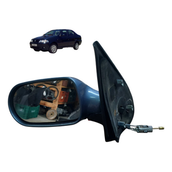 Retrovisor Esquerdo Fiat Siena 1.3 8v 2003 2004