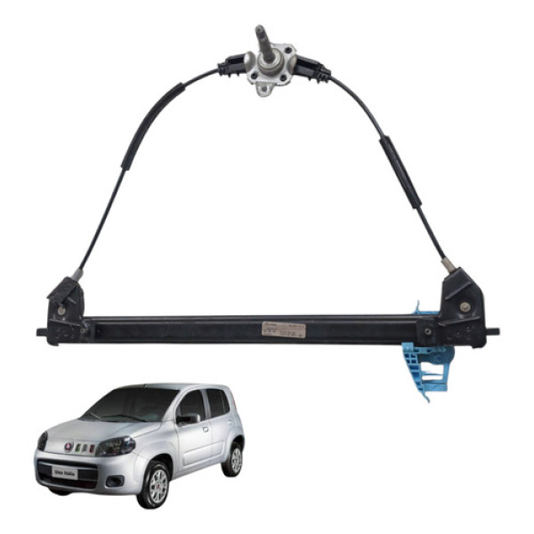 Maquina Vidro Dianteira Direita Manual Fiat Uno Vivace 2014