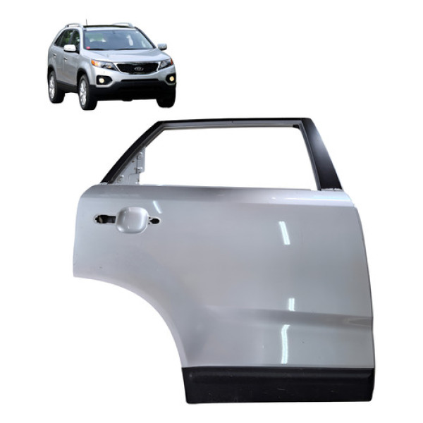Porta Traseira Direita Kia Sorento 2.4 2011 Traseira Direito Cinza