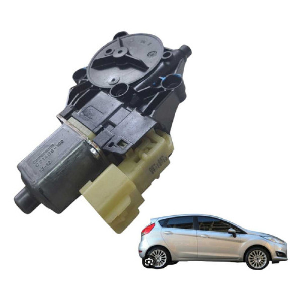 Motor Vidro Trasiero Esquerdo New Fiesta 1.6 16v 2014 2015