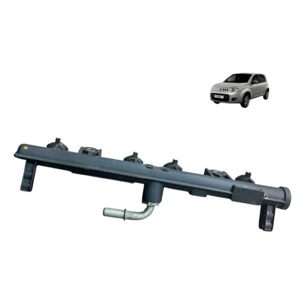 Flauta Bico Injetor Fiat Uno Vivace 1.0 2010 2015