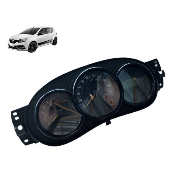 Painel Instrumento Renault Sandero 1.0 3cc 2015 2019 Preto