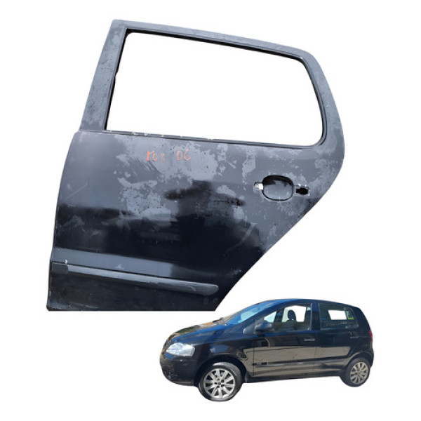 Porta Traseira Esquerda Volkswagen Fox 2006 4portas Traseira Esquerda