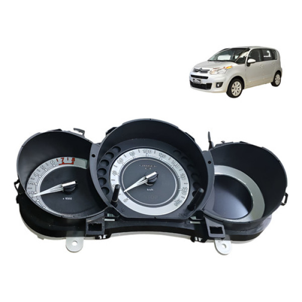 Painel Instrumento Citroen C3 Picasso 1.6 16v 2012 2014 Preto