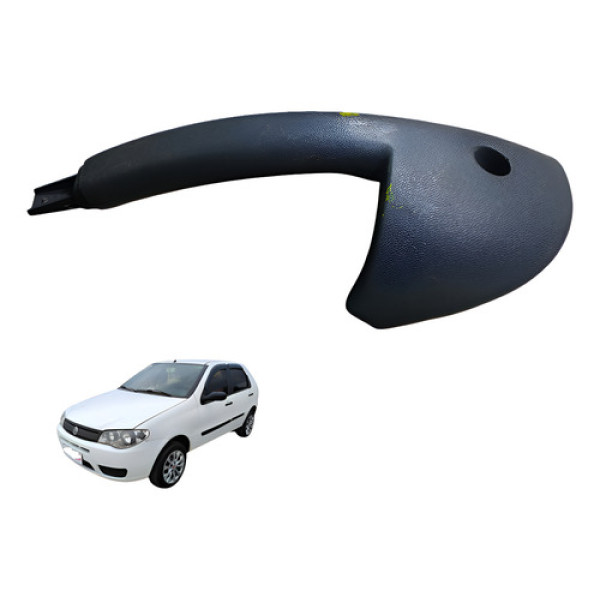 Puxador Porta Esquerda Fiat Palio Sapao 1.0 2007 2015 Usado Preto