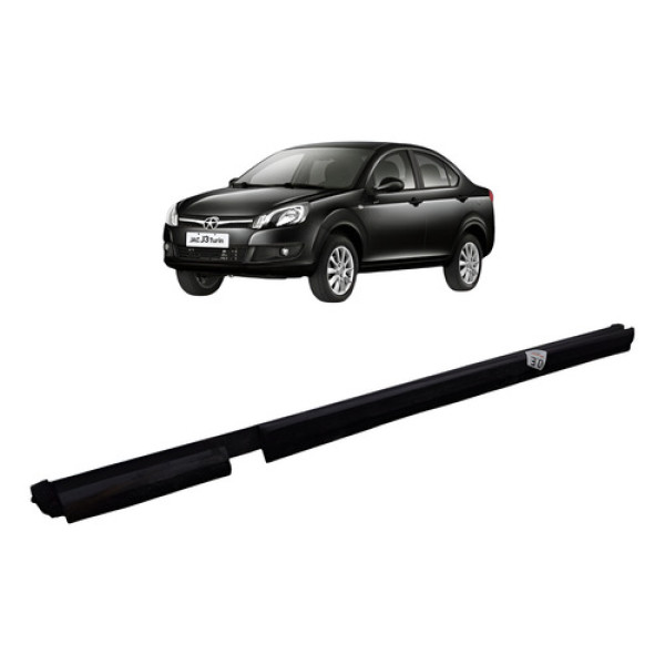 Soleira   Interna Porta Traseira Esquerda Jac J3 1.4 2011 Preto