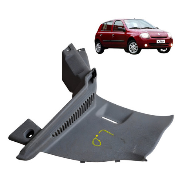 Suporte Bagagito Direito Renault Clio 1.0 16v 2003 205 Cinza