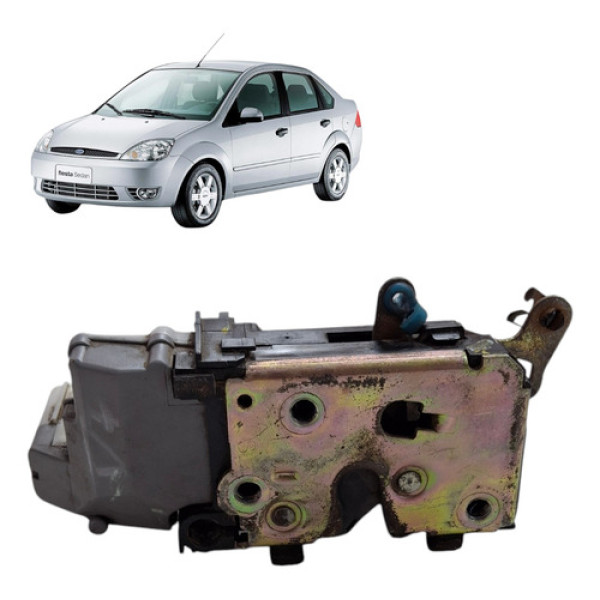 Fechadura Dianteira Esquerda Ford Fiesta Sedan 2007