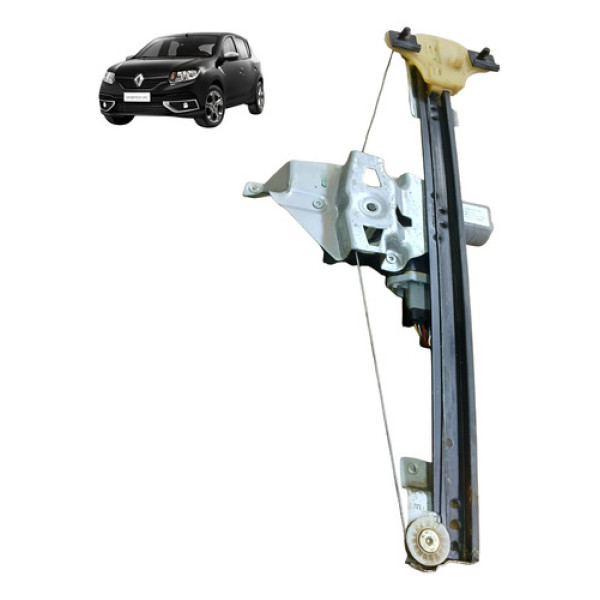 Maquina Vidro Dianteiro Esquerdo Renault Sandero 1.6 8v 2016