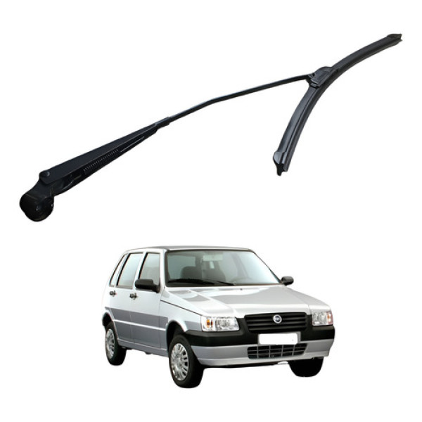 Braco Limpador Parabrisa Renault Fiat Uno 1.0 2005 Esquerdo
