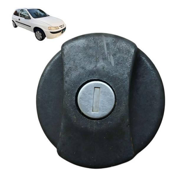 Tampa Tanque Combustivel Chevrolet Celta 1.0 2p 2003 2004 Preto