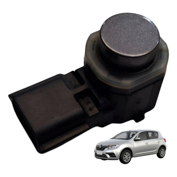 Sensor Estacionamento Renault Sandero 1.0 2020 Preto