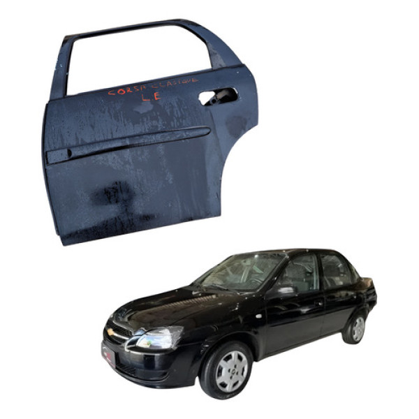 Porta  Traseira Esquerda  Chevrolet Corsa Classic 2012 4p - Traseira - Esquerda