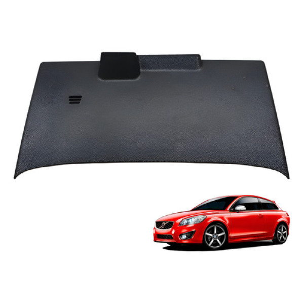 Acabamento Inferior Painel Volvo C30 2.0 2007 - Preto - Liso