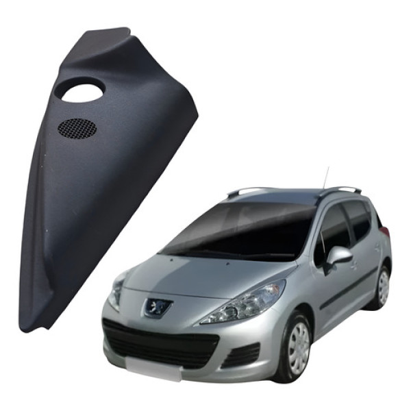 Moldura Interna Retrovisor Esquerdo Peugeot Sw 207 1.4 2010