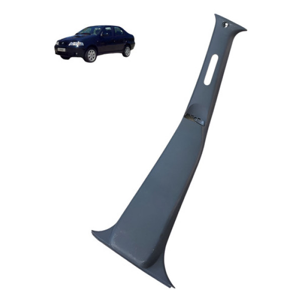 Moldura Esquerdo Coluna Fiat Siena 1.3 8v 2003 2004