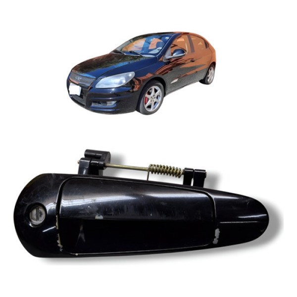 Macaneta Porta Dianteira Direita Cielo 1.6 16v 2010 Preto