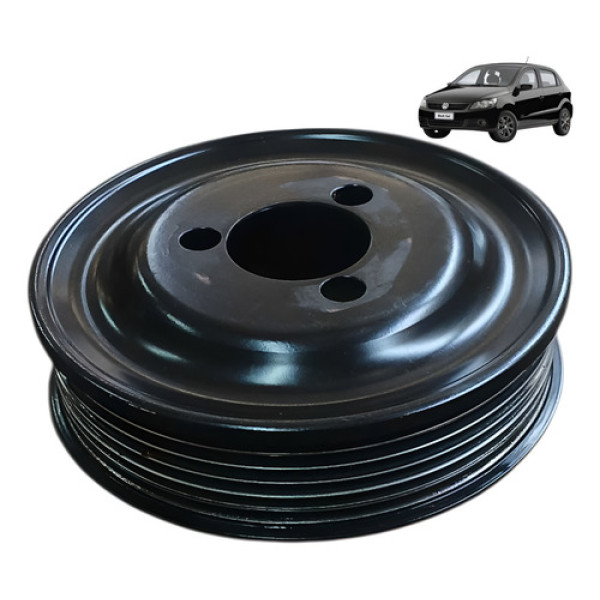 Polia Direcao Hidraulica Volkswagen Gol G5 1.6 2010 Preto