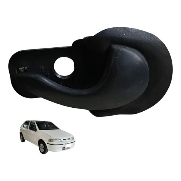 Macaneta Traseira Direita Fiat Palio 1.3 2003 Preto Traseira