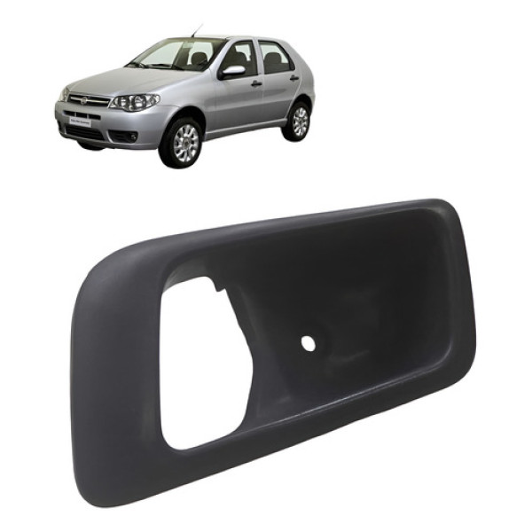 Moldura Macaneta Direita Palio Sapao 1.0 2007 2015 Usado