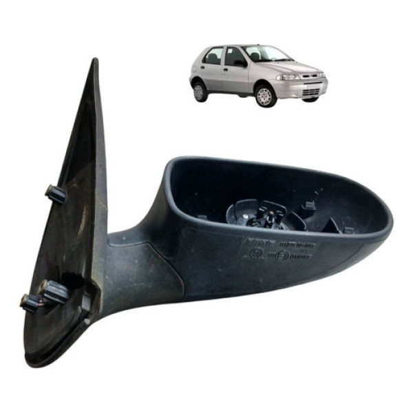 Retrovisor Direito Fiat Palio 1.0 4p  2003 2004 Sem Espelho