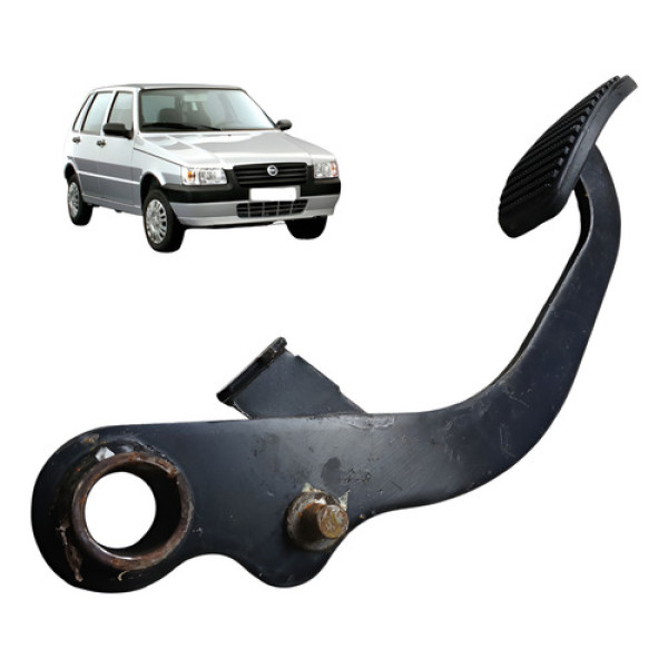 Pedal Freio Fiat Uno 1.0 2005 2010 Preto