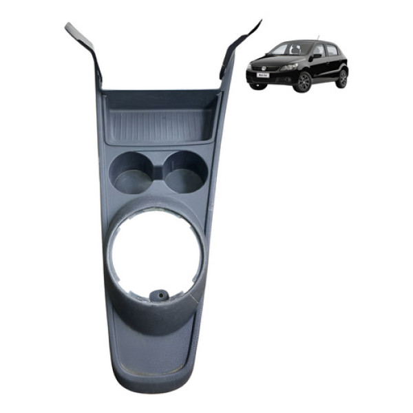 Console Central Volkswagen Gol G5 1.6 2010 2012 Cinza