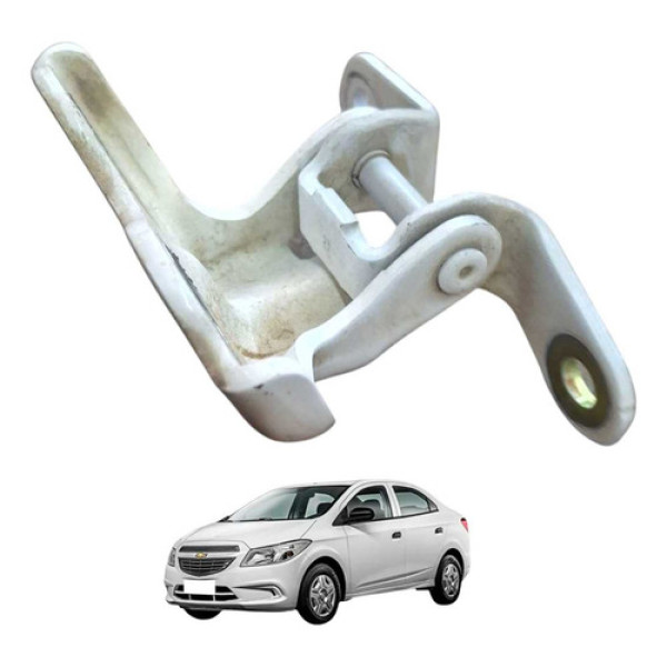 Dobradica Porta Traseira Esquerda Chevrolet Prisma 1.4 2017 Branco
