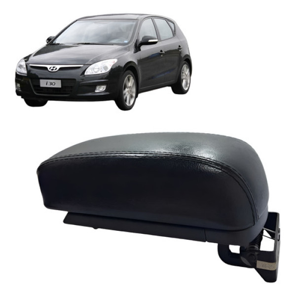 Apoio Braço Console Central Hyundai I30 2008 2009 2010 2012  Preto