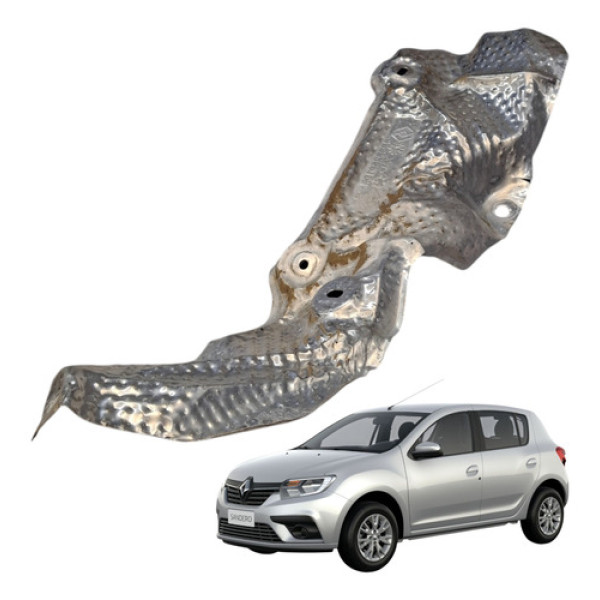 Defletor Protetor Calor Renualt Sandero 1.0 3cc 2020