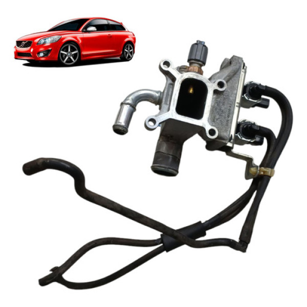 Carcaca Valvula Termostatica Volvo C30 2.0 2007