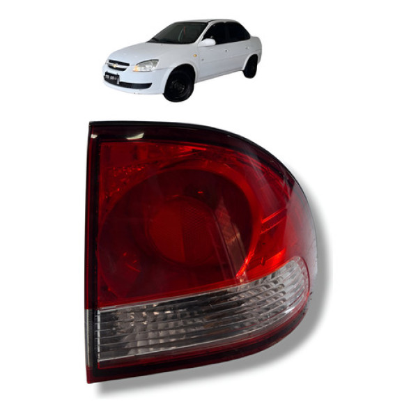 Lanterna Traseira Lado Direito Classic 1.0 2011 Direito/passageiro Amarelo