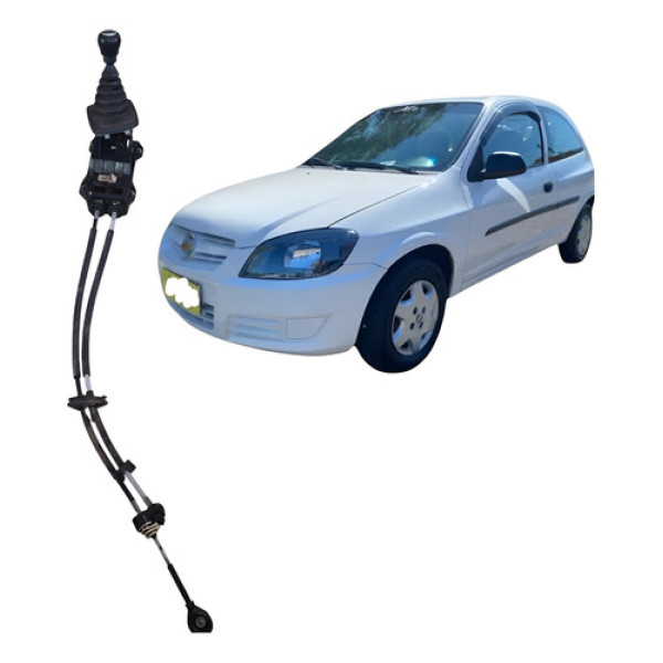 Alavanca Cambio Cabo Chevrolet Celta 1.0 2009 2010 2p Preto