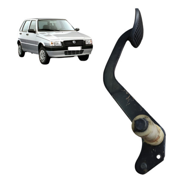 Pedal Embreagem Fiat Uno 1.0 2005 2010 Preto