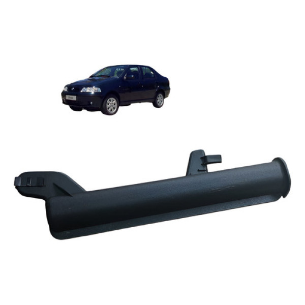 Moldura Vareta Fechadura Traseira Fiat Siena 1.3 8v 2003